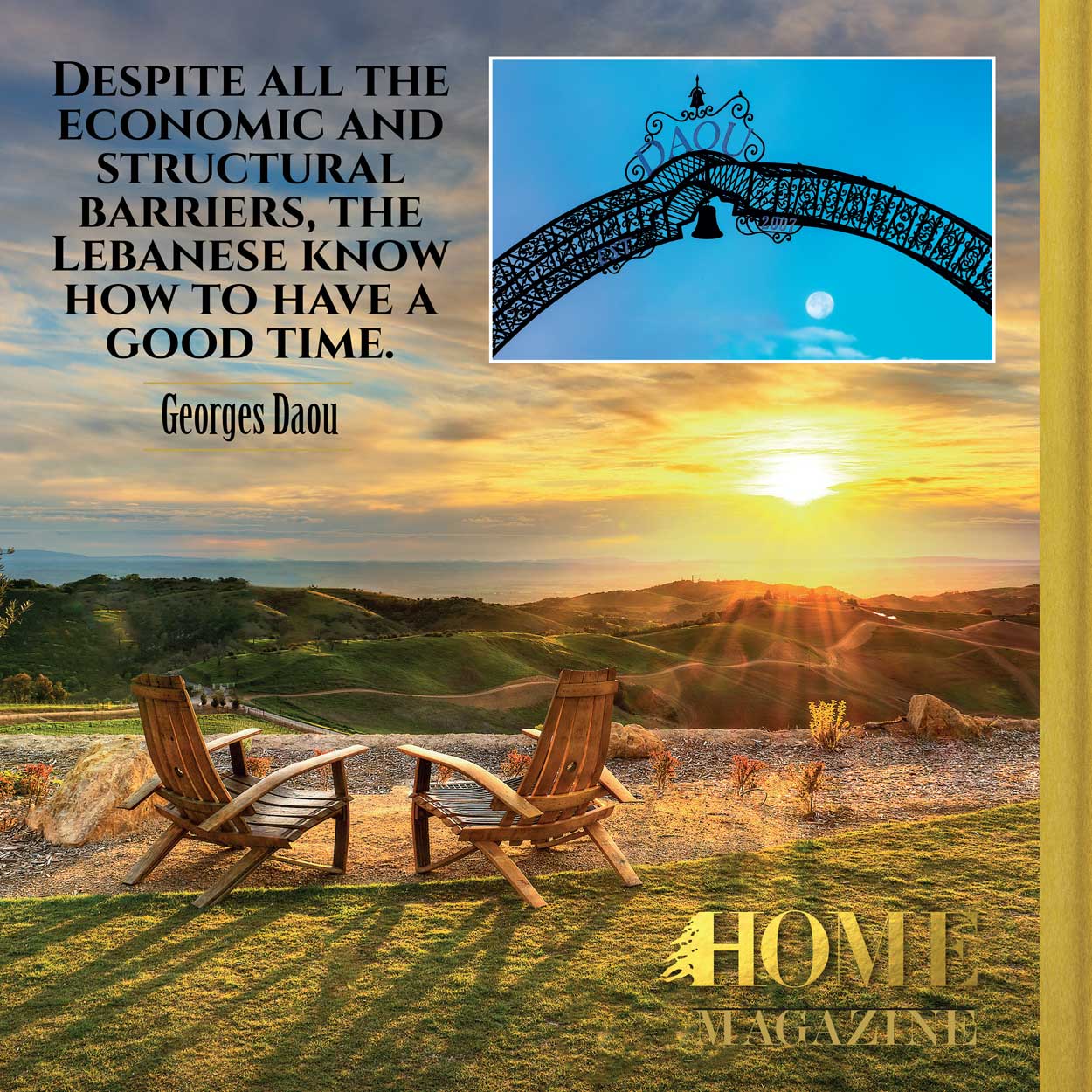 "Despite all the economic and structural barriers, the Lebanese know how to have a good time."