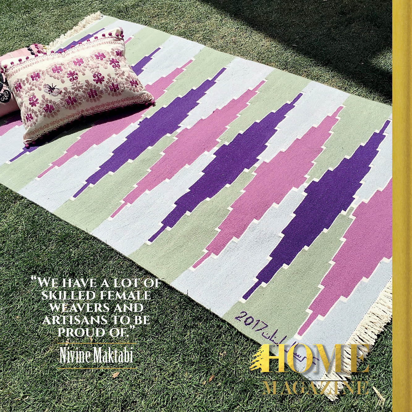 "We have a lot of skilled female weavers and artisans to be proud of."