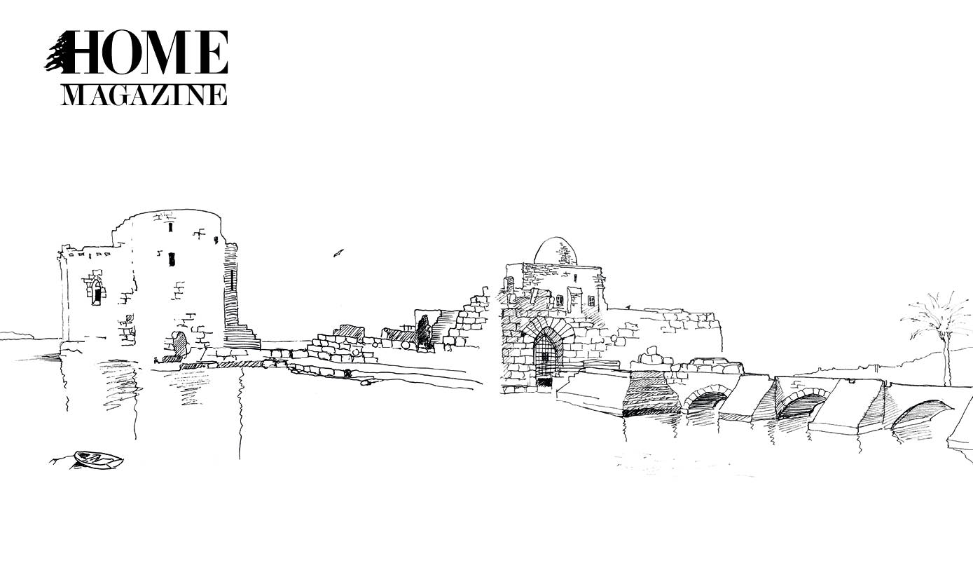Landscape drawing