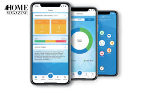 Three mobile screens