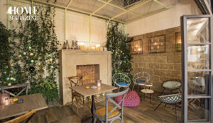 Interior space with chairs and tables