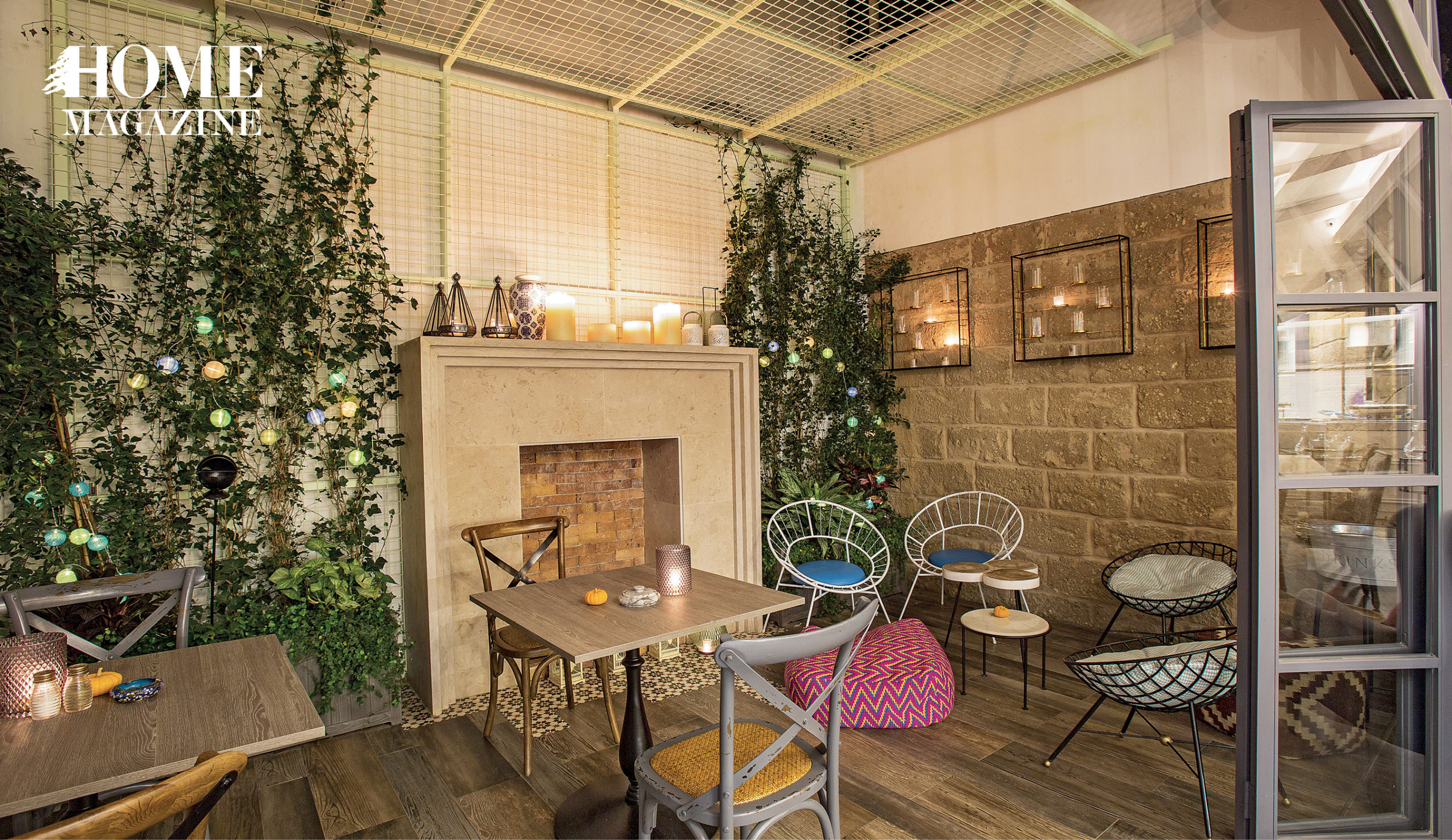 Interior space with chairs and tables