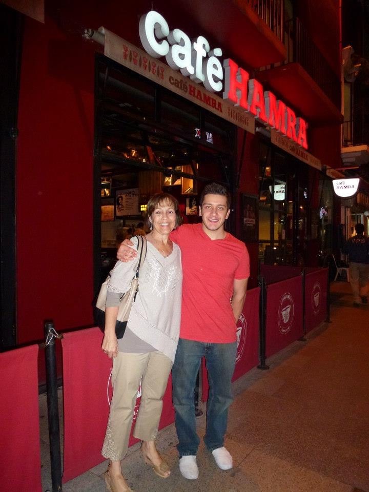 sandra whitehead and her son Ali