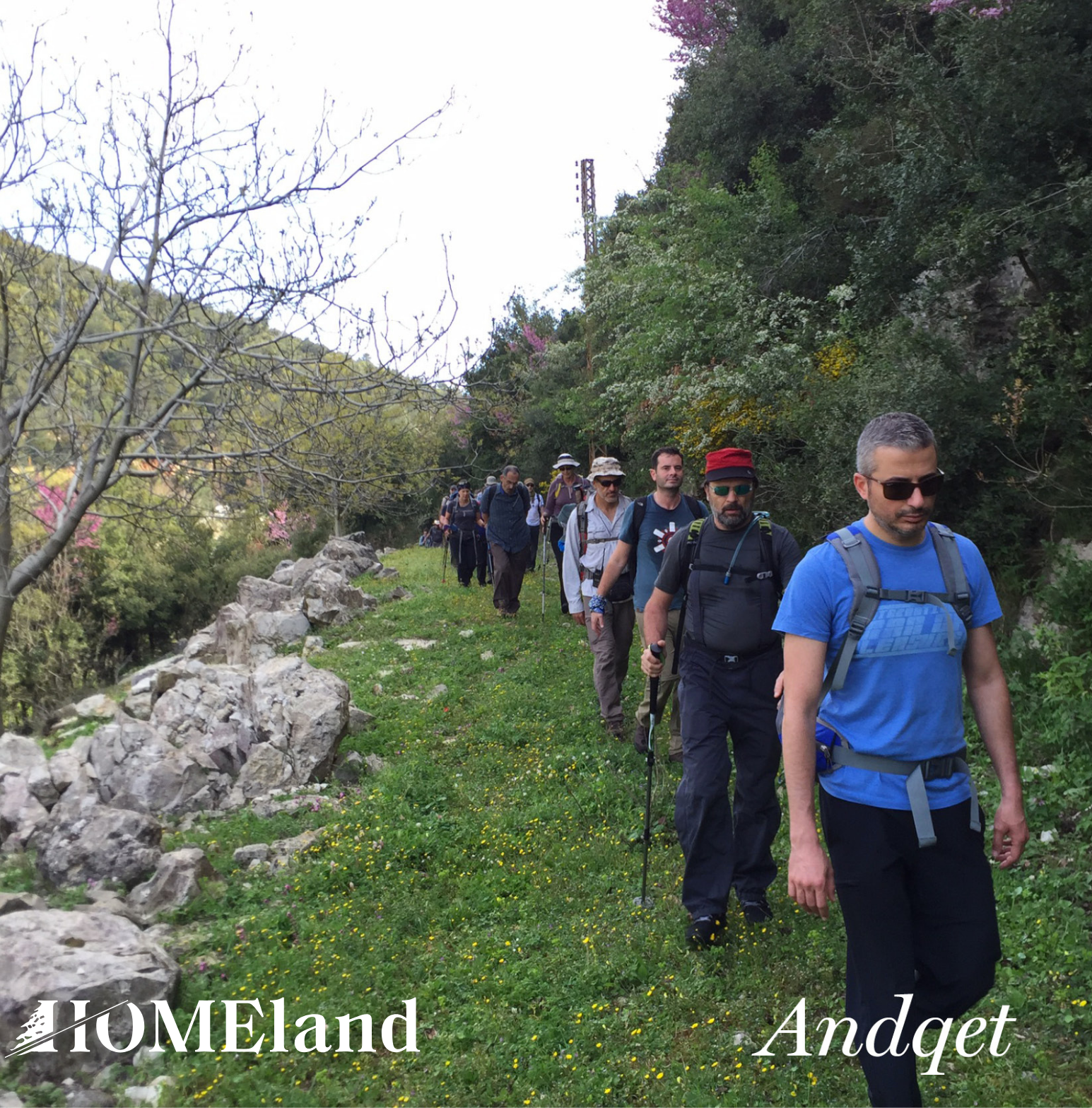 people hiking in Andqet